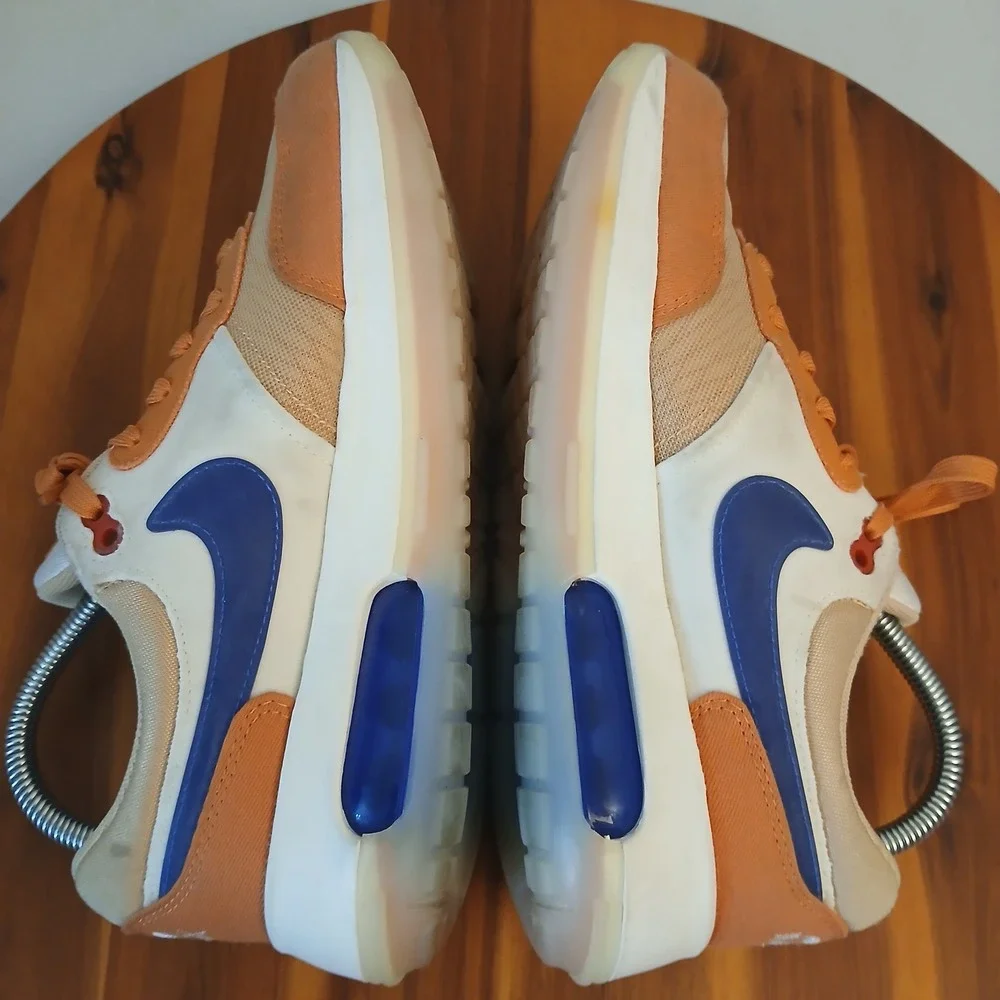 Nike Air Max Motif Kids 7Y Orange Running Shoes Sneakers DH9388-200